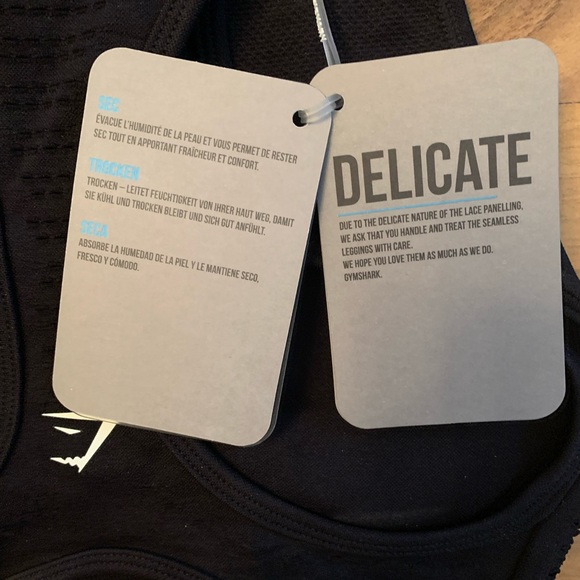 ✨Host Pick✨New Gymshark Flawless Knit Sports Bra - Black - Picture 6 of 8